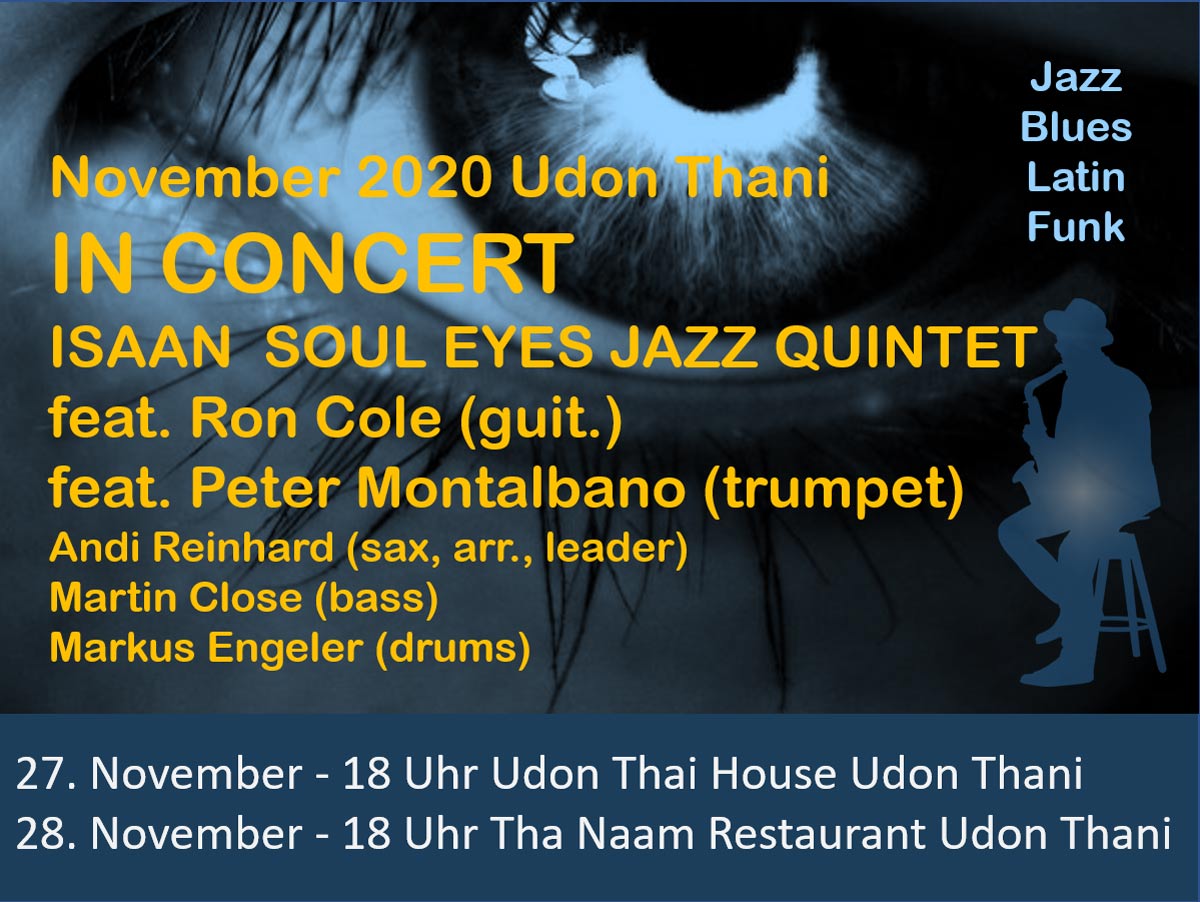 Isaan Soul Eyes Jazz Quintet in Concert Isaan Soul Eyes Jazz Quintet in Concert